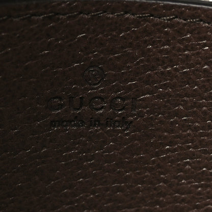 Gucci GG Supreme Monogram Textured Dollar Calfskin Mini Blondie Chain Shoulder Flap Bag Beige Ebony New Acero 6 of 10
