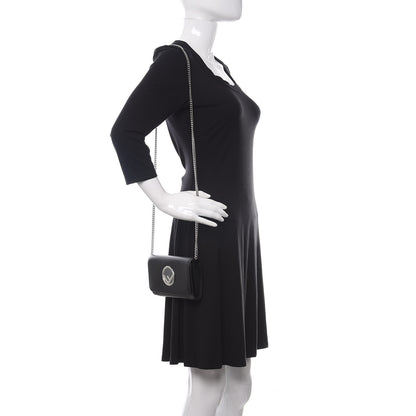 Fendi Vitello Cruise F is Fendi Wallet on Chain Black 2 of 10