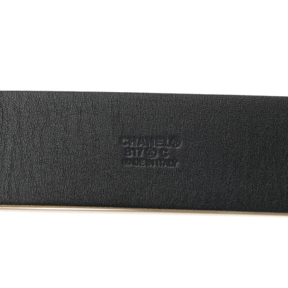 Chanel Patent Calfskin Belt 85 34 Gold 3 of 7