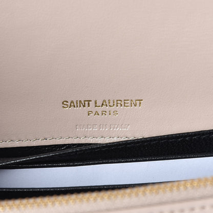 Saint Laurent Smooth Calfskin Monogram Kate Belt Bag Natural 6 of 9