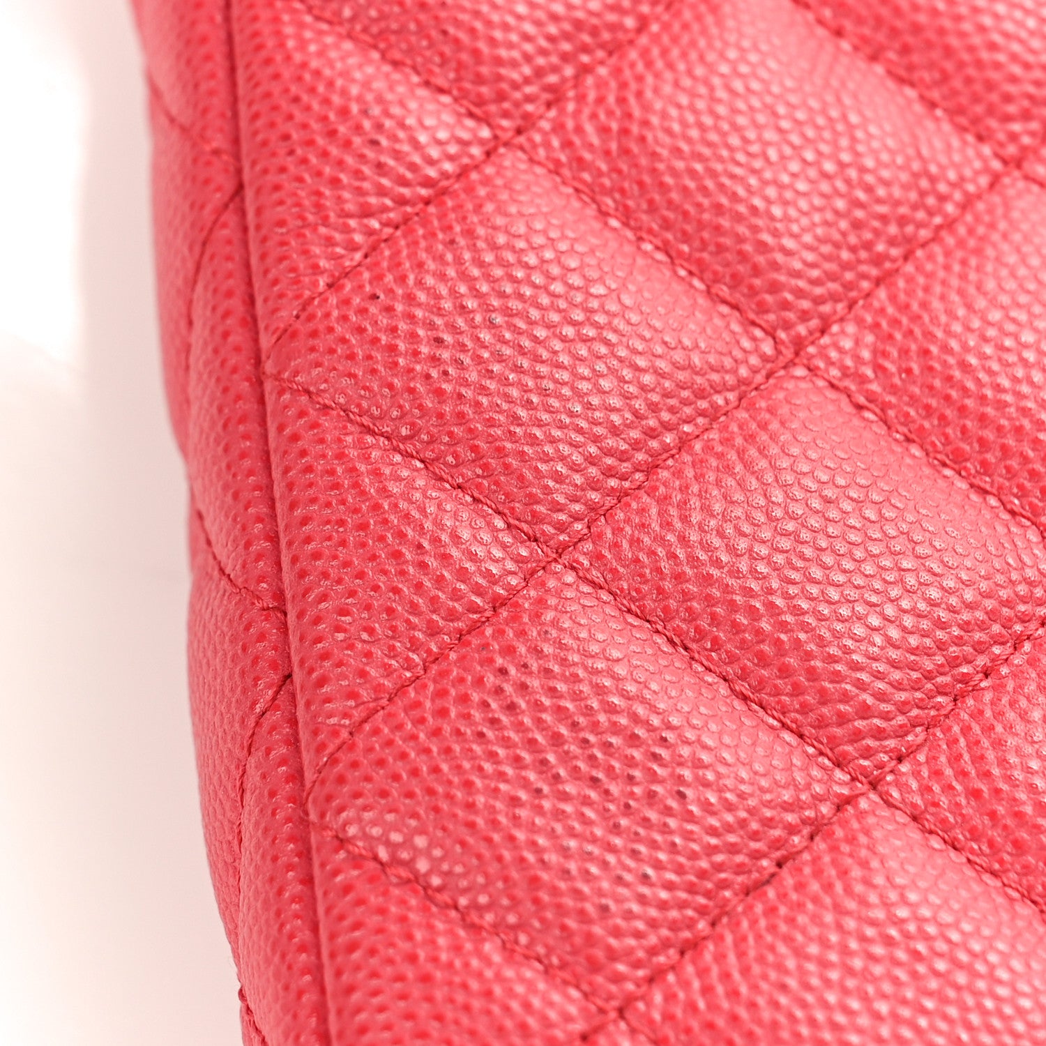 Chanel Caviar Quilted Small Clutch With Chain Pink 10 of 12