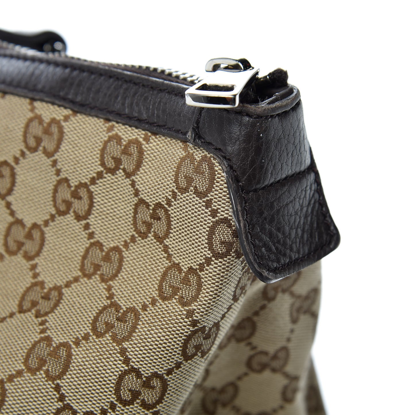 GG Monogram Large Joy Tote Bag Dark Brown