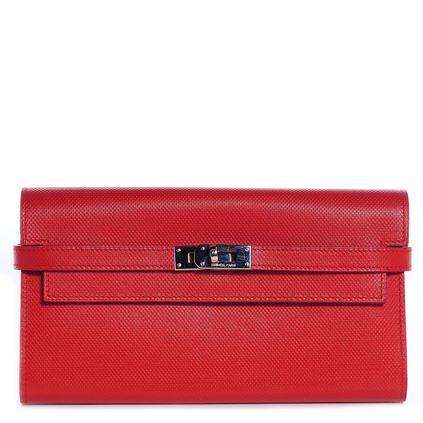 Grain d'H Kelly Longue Wallet Sanguine