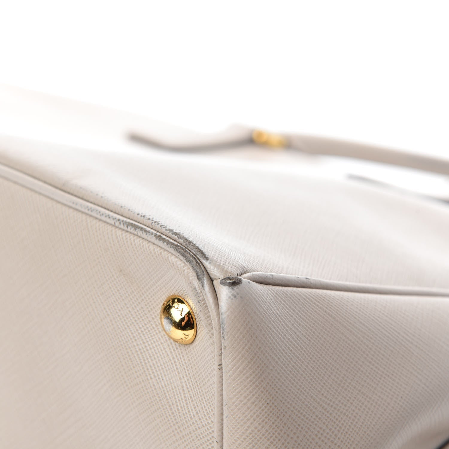 Prada Saffiano Large Galleria Double Zip Tote Pomice 11 of 24
