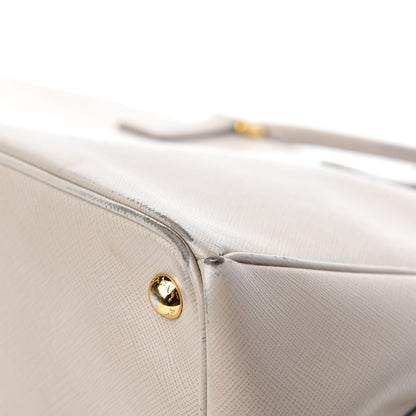 Prada Saffiano Large Galleria Double Zip Tote Pomice 11 of 24
