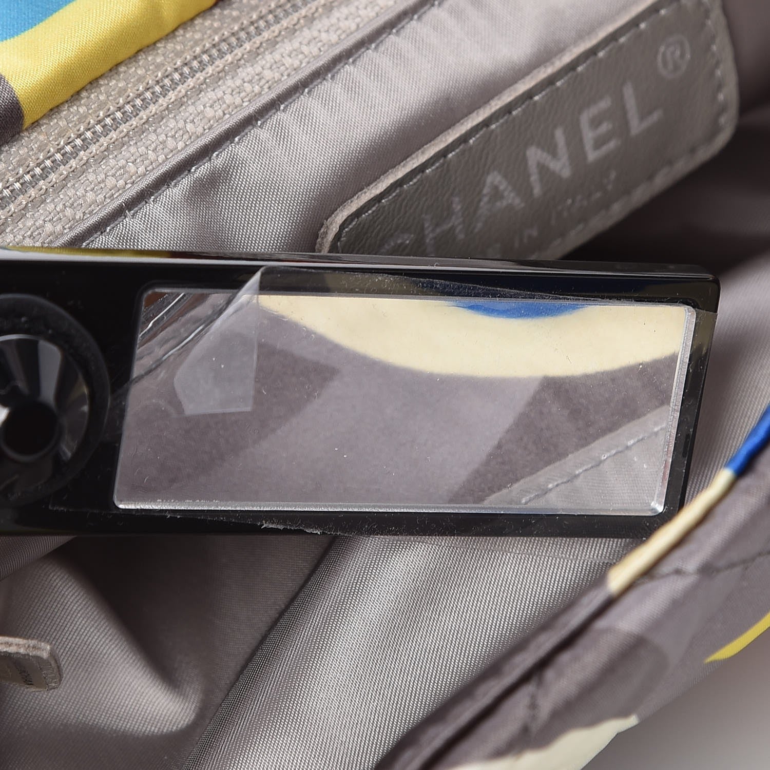 Chanel Nylon Printed Medium Coco Color Flap Multicolor 8 of 8
