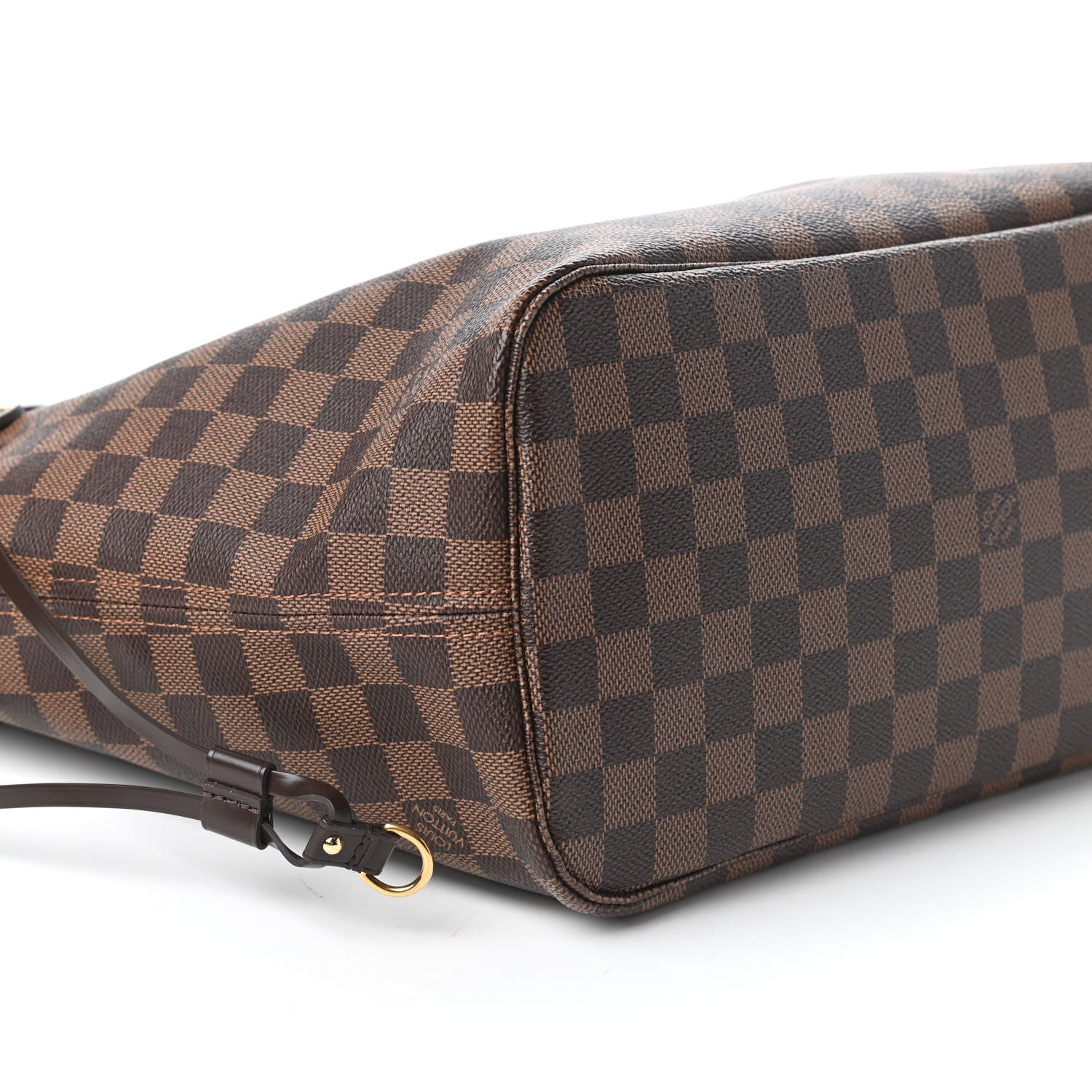 Louis Vuitton Damier Ebene Neo Neverfull MM Rose Ballerine 6 of 10