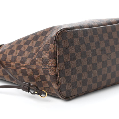 Louis Vuitton Damier Ebene Neo Neverfull MM Rose Ballerine 6 of 10