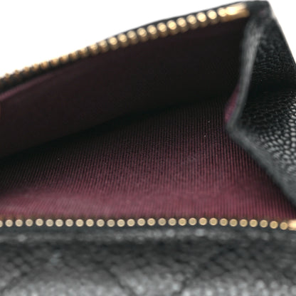 Chanel Caviar Quilted Compact Flap Wallet Black 6 of 12