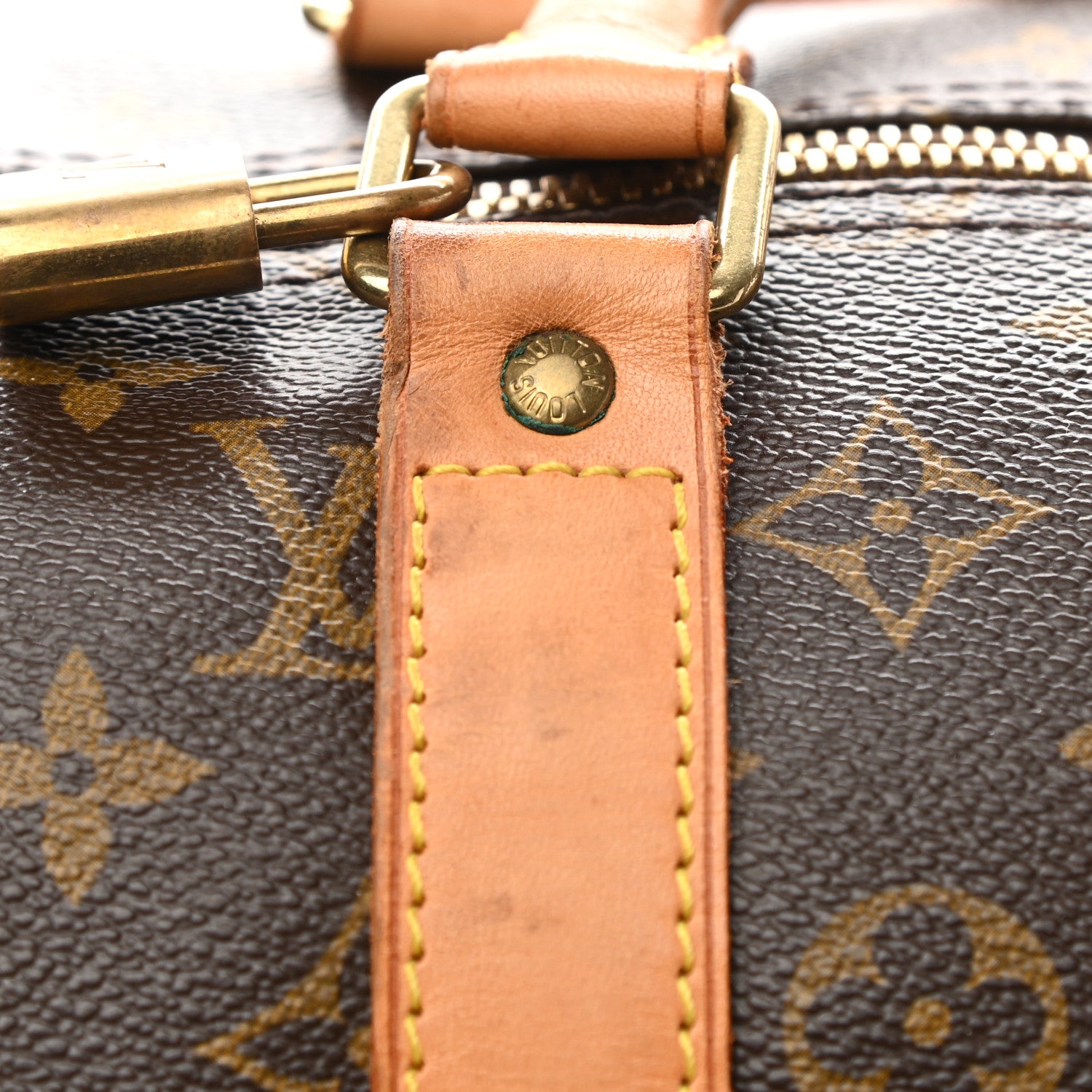 Louis Vuitton Monogram Keepall Bandouliere 55 13 of 16