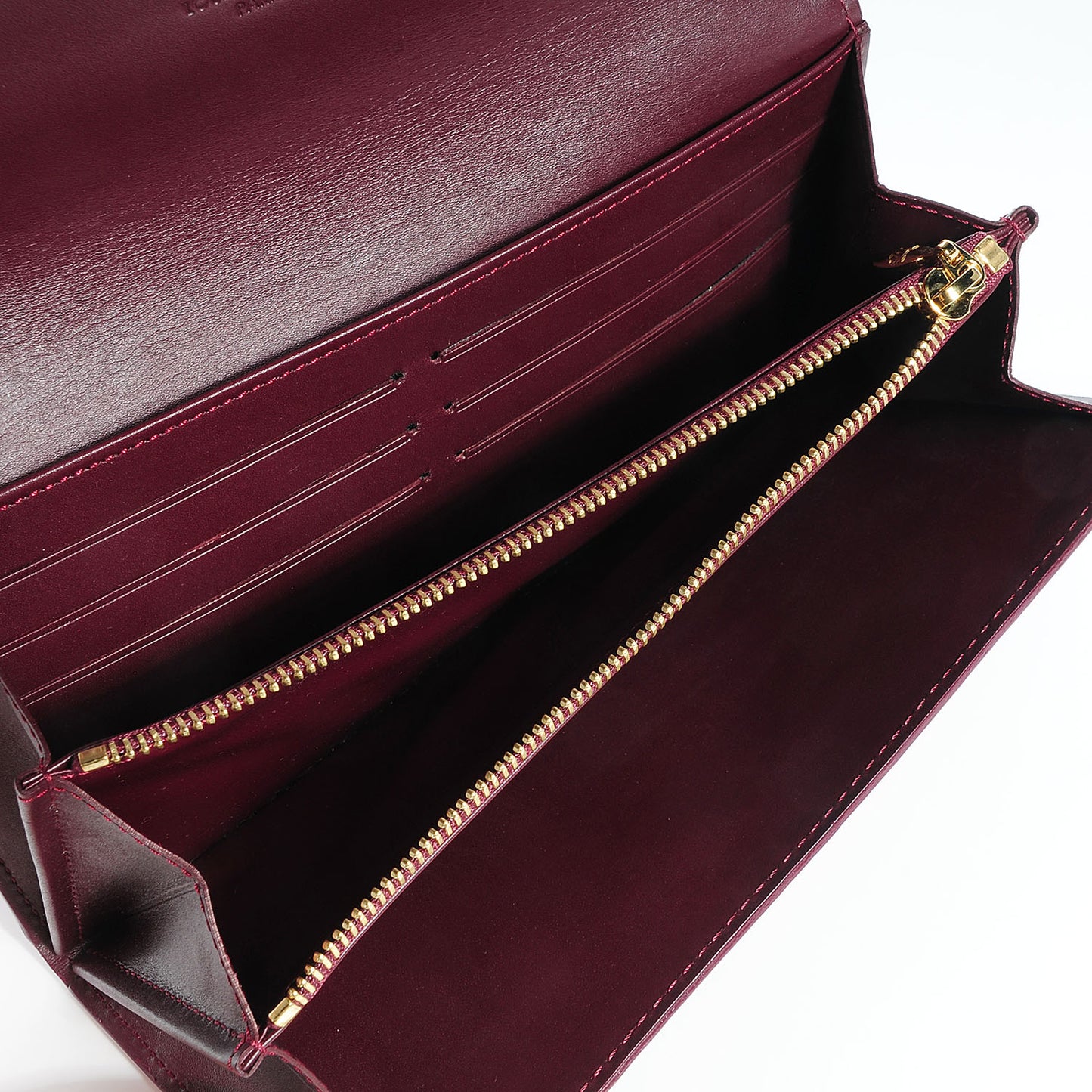 Vernis Sarah Wallet Rouge Fauviste