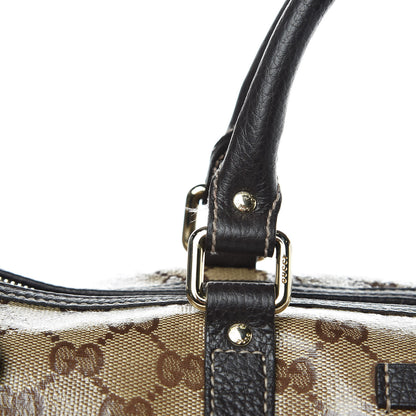 Gucci Crystal Monogram Medium Joy Boston Dark Brown 11 of 11