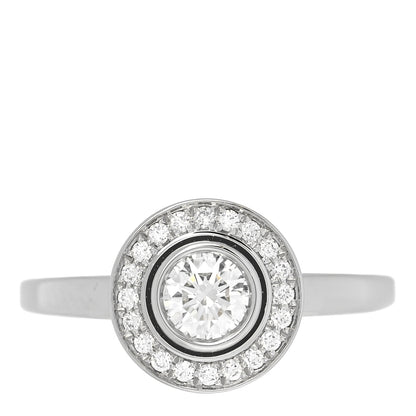 Cartier Platinum Diamond .23ct D'Amour Solitaire Engagement Ring 48 4.5 1 of 7