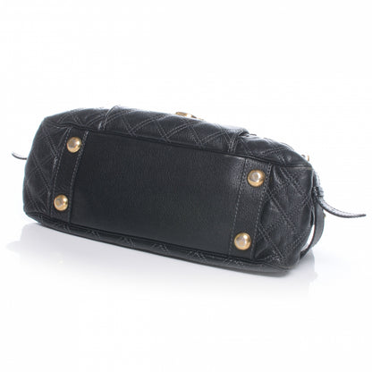 Marc Jacobs Leather Quilted Elise Tote Black 15 of 18