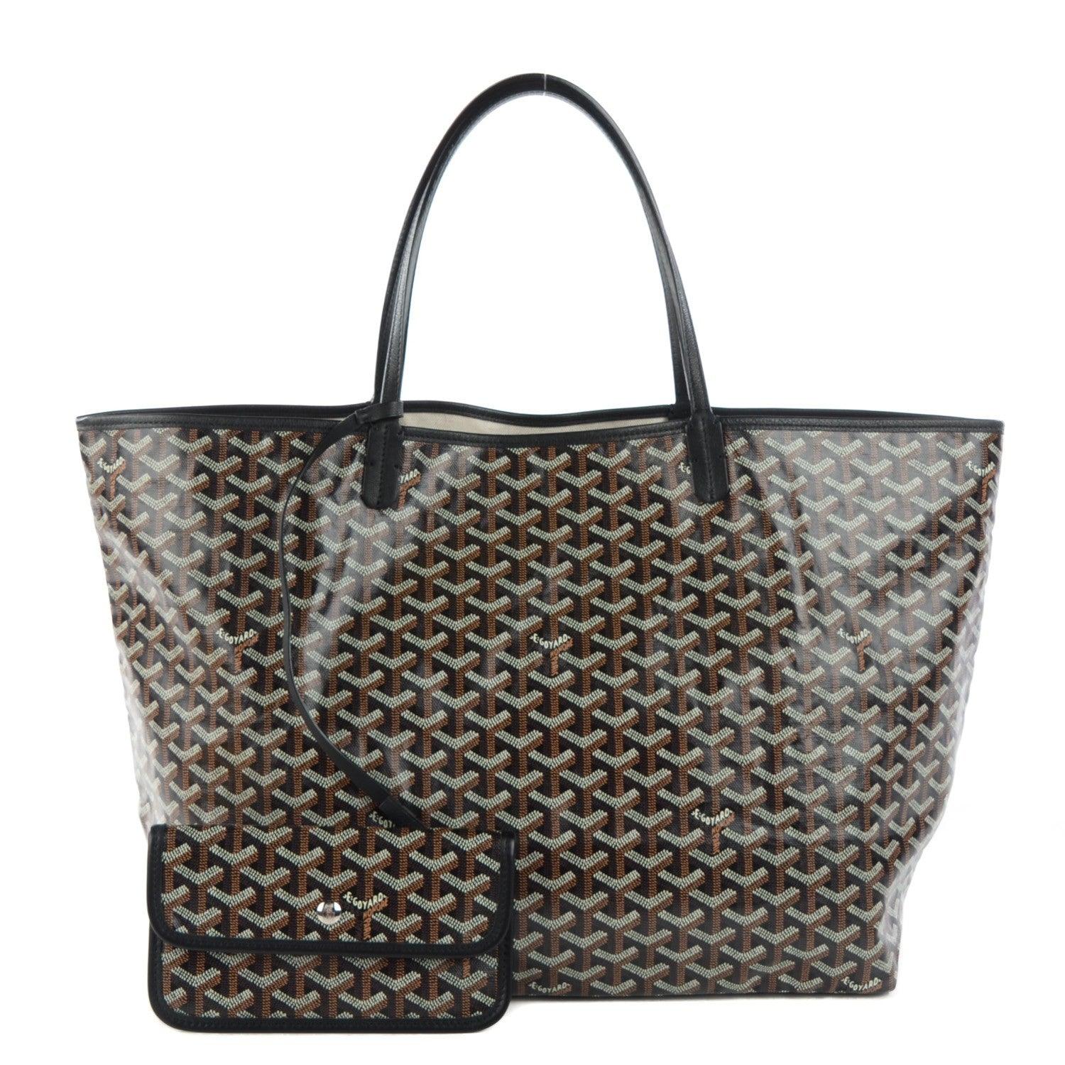 Goyard Goyardine Saint Louis GM Black 1 of 8