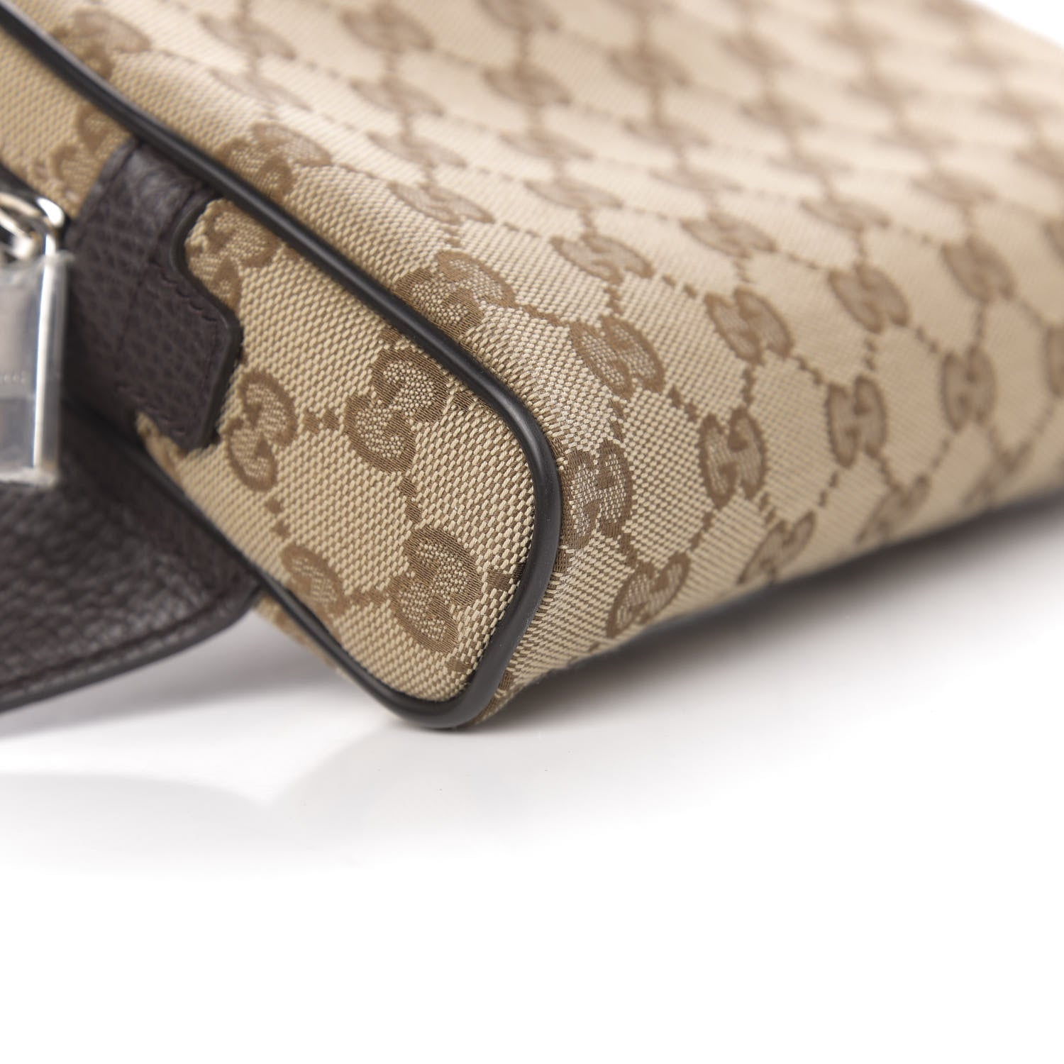 Gucci Monogram Belt Bag Dark Brown 15 of 19