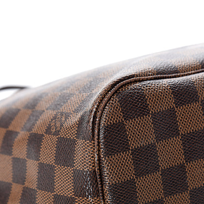 Louis Vuitton Damier Ebene Neo Neverfull MM Rose Ballerine 13 of 22