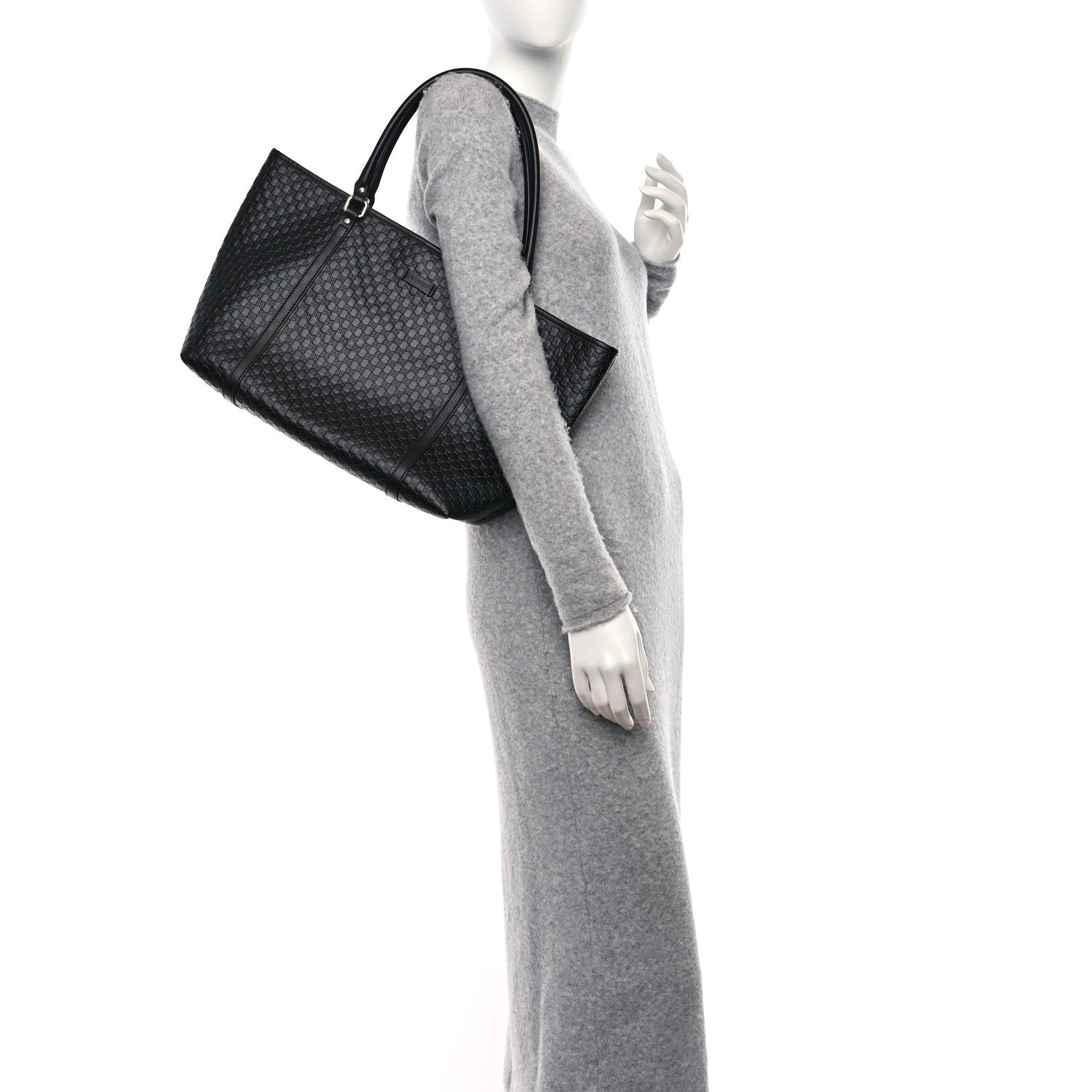 Gucci Microguccissima Medium Joy Tote Black 2 of 9