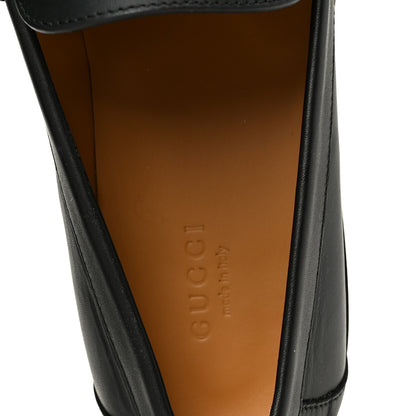 Gucci Calfskin Miro Soft Womens Mocassin Loafers 39 Black 7 of 10