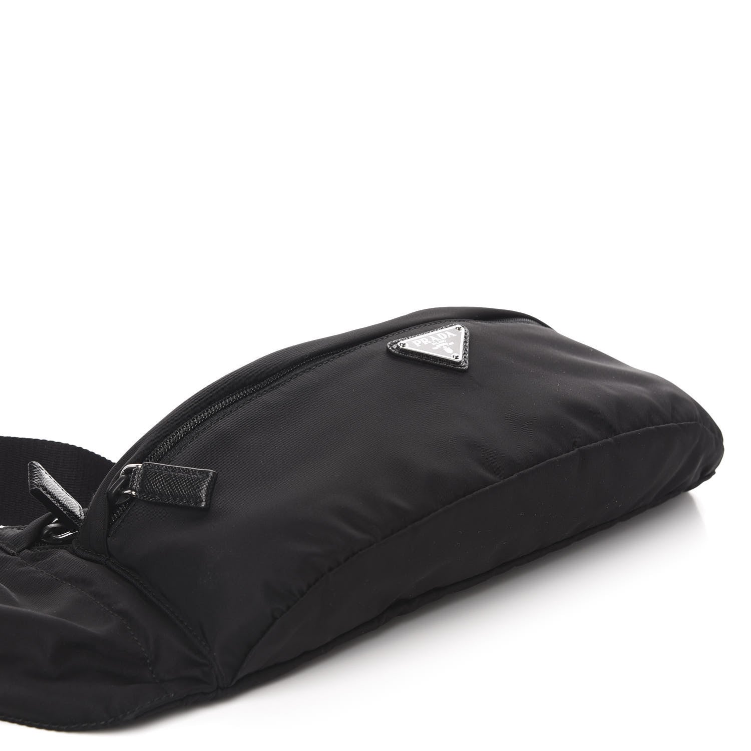 Prada Tessuto Nylon Montagna Belt Bag Black 4 of 11