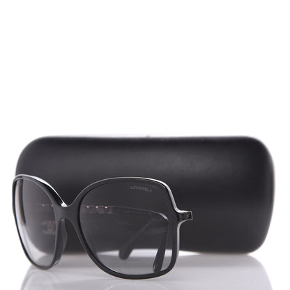 Chanel Lambskin Square Chain Sunglasses 5210-Q Black 8 of 8