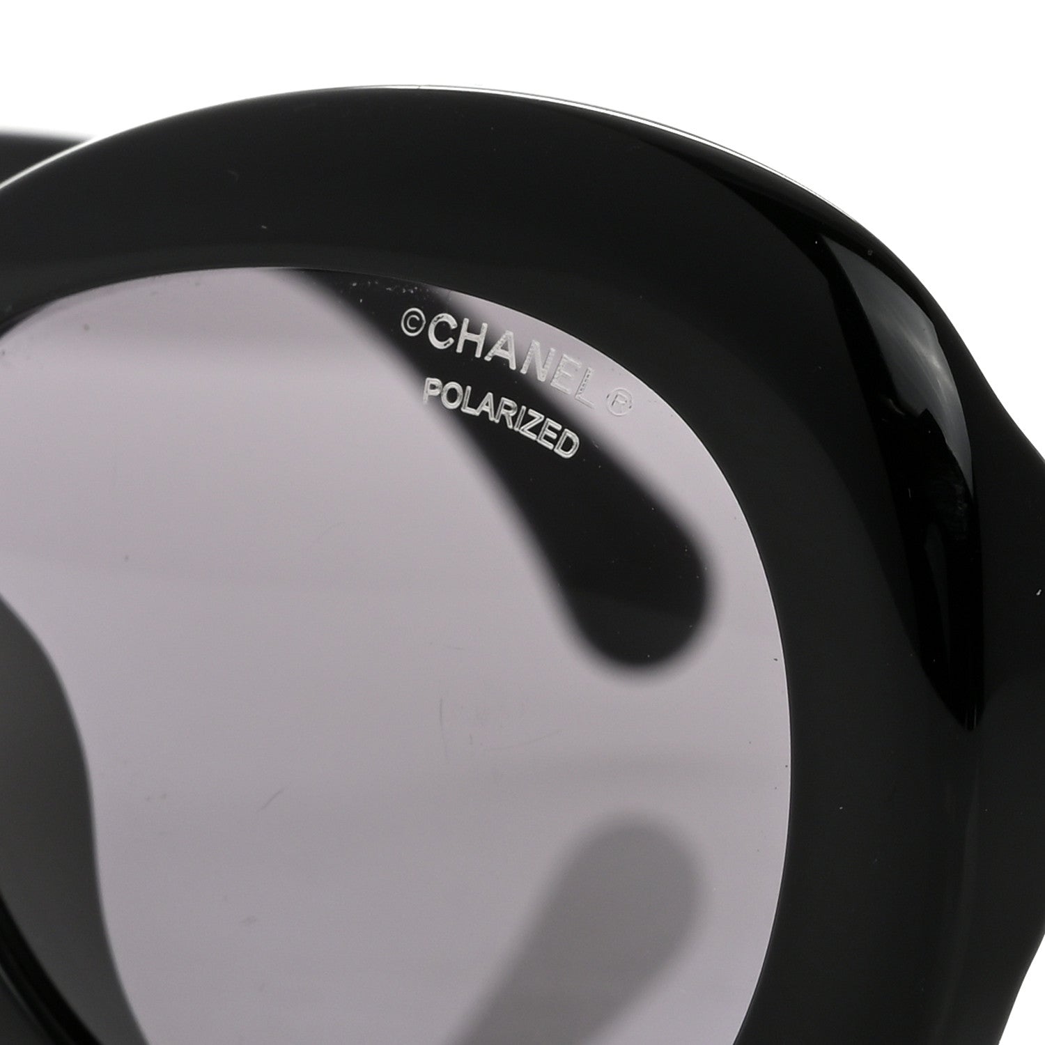 Chanel Acetate Polarized Oval CC Sunglasses 5469-B-A 7 of 8