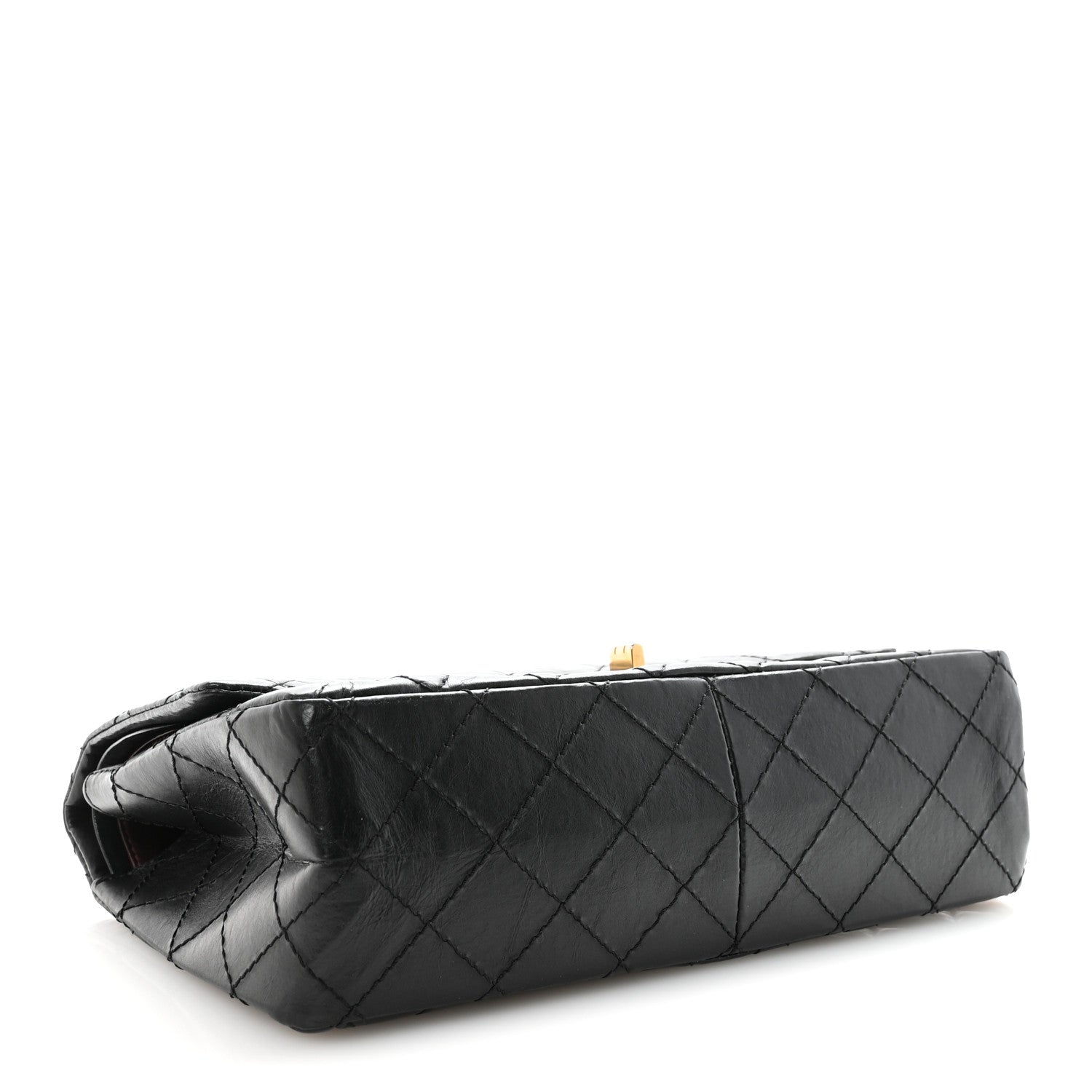 Chanel Aged Calfskin Quilted 2.55 Reissue 226 Flap Black 4 of 10