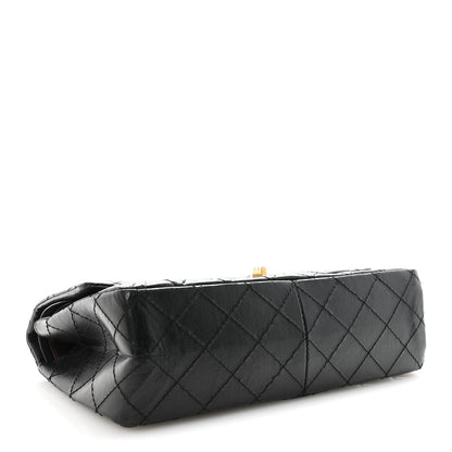 Chanel Aged Calfskin Quilted 2.55 Reissue 226 Flap Black 4 of 10