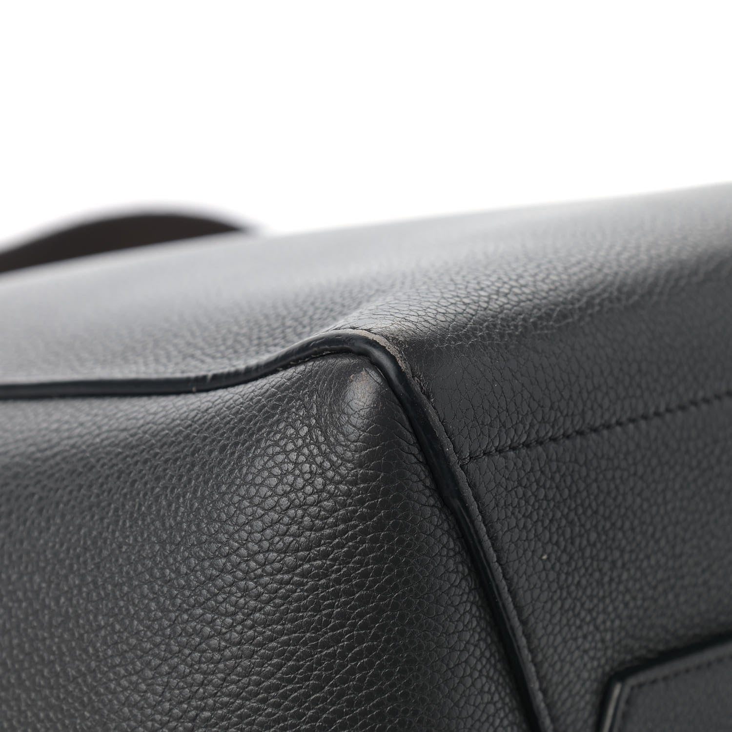 Celine Soft Grained Calfskin Sangle Bucket Bag Anthracite 7 of 12