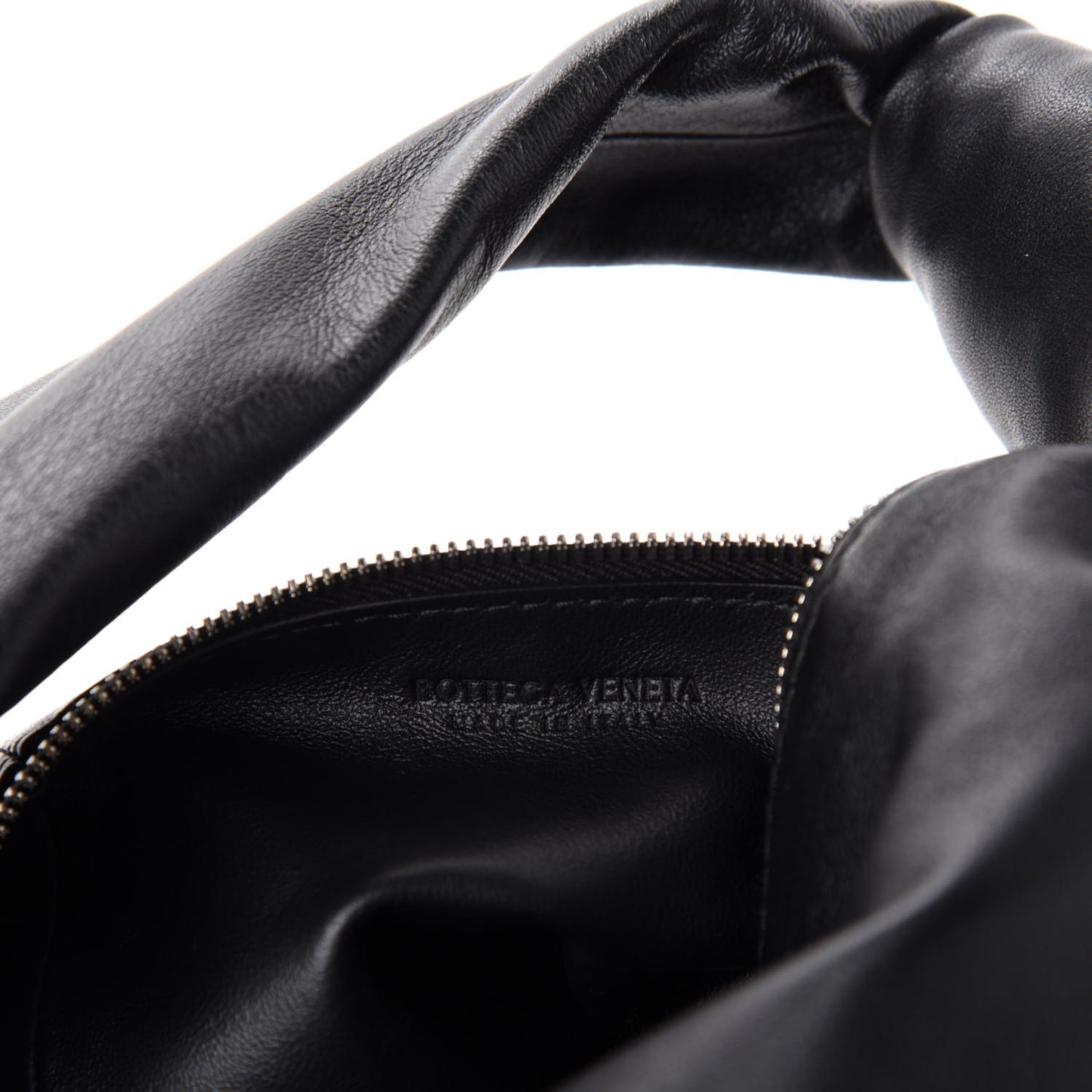 Nappa Mini Double Knot Bag Black