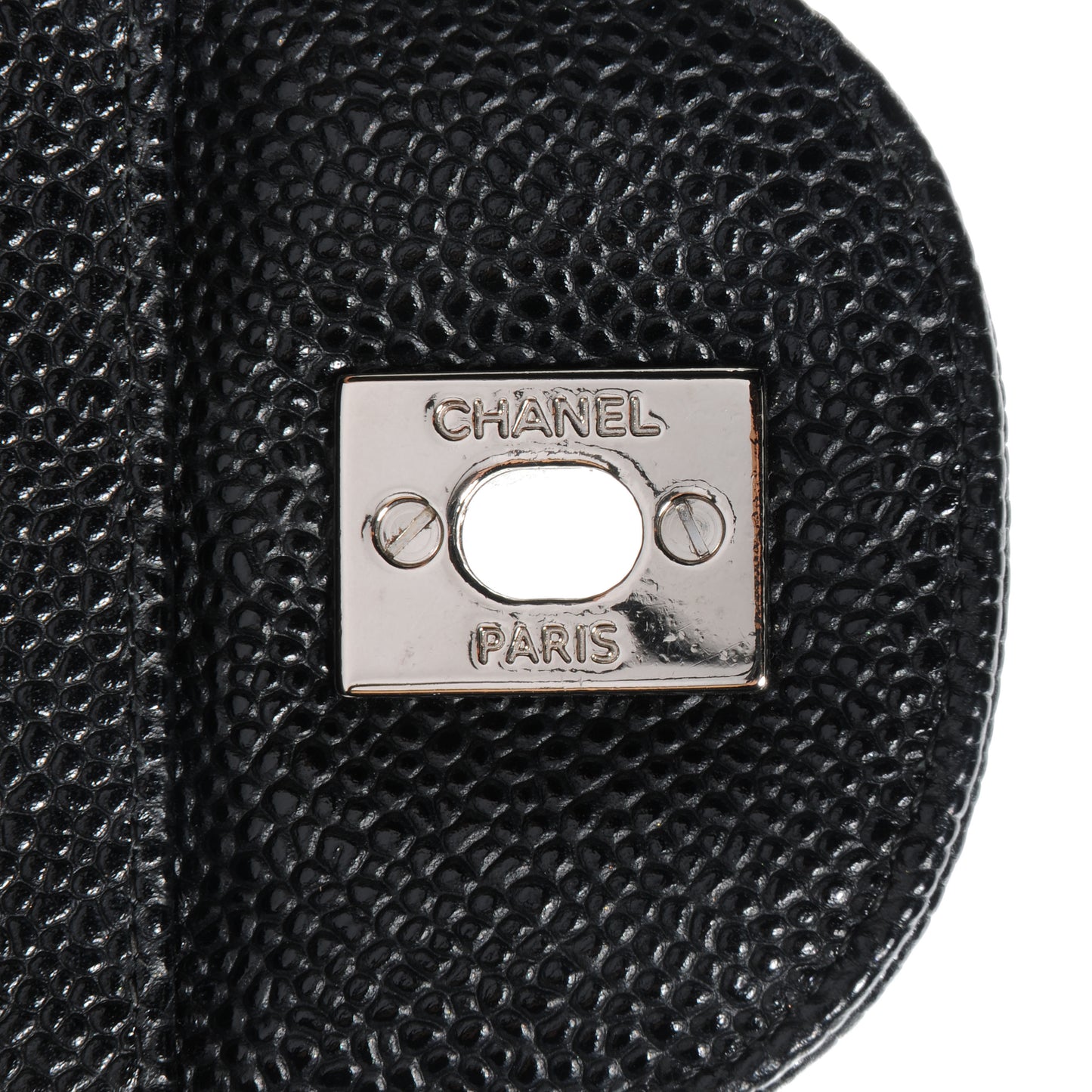 Caviar Quilted Maxi Double Flap Black