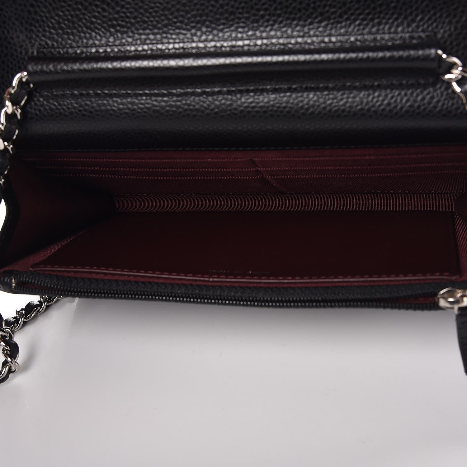 Chanel Caviar Quilted Wallet On Chain WOC Black 5 of 9