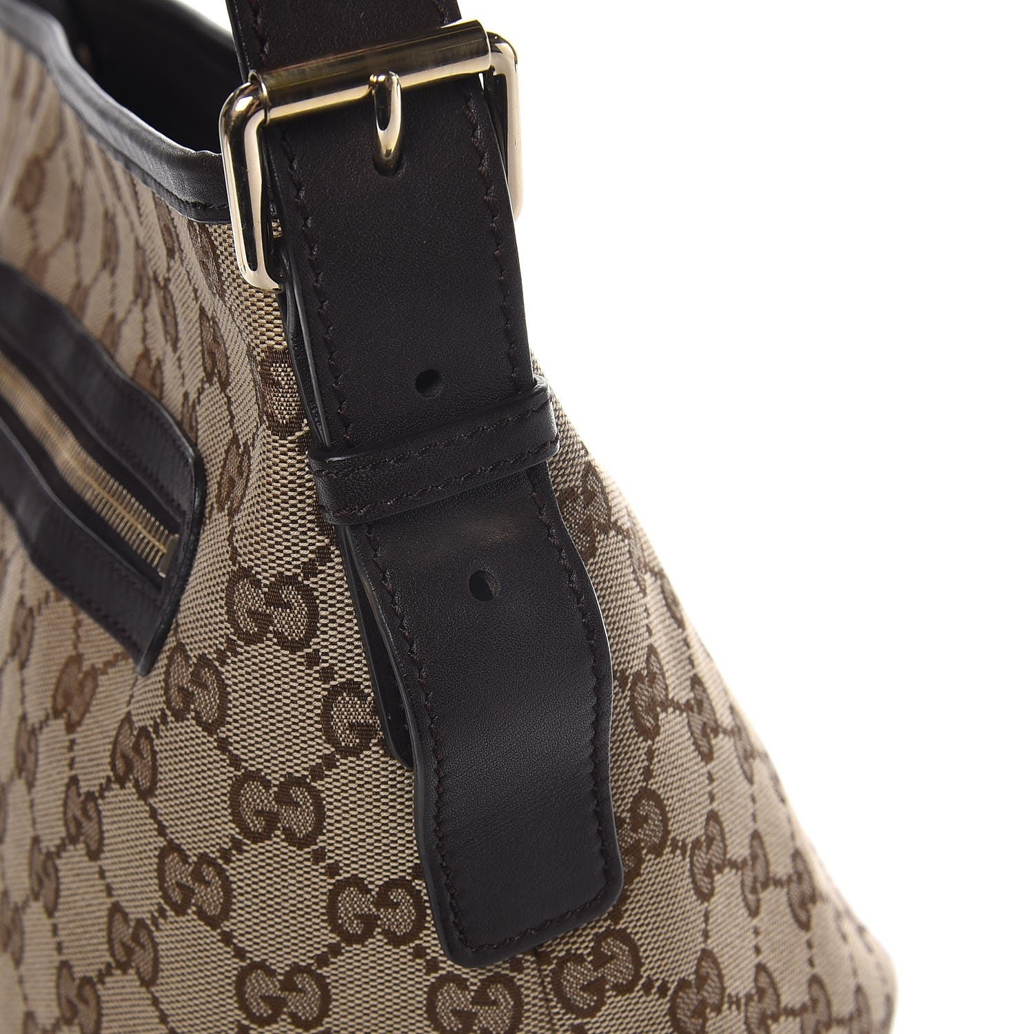 Gucci Monogram Messenger Bag Dark Brown 9 of 11