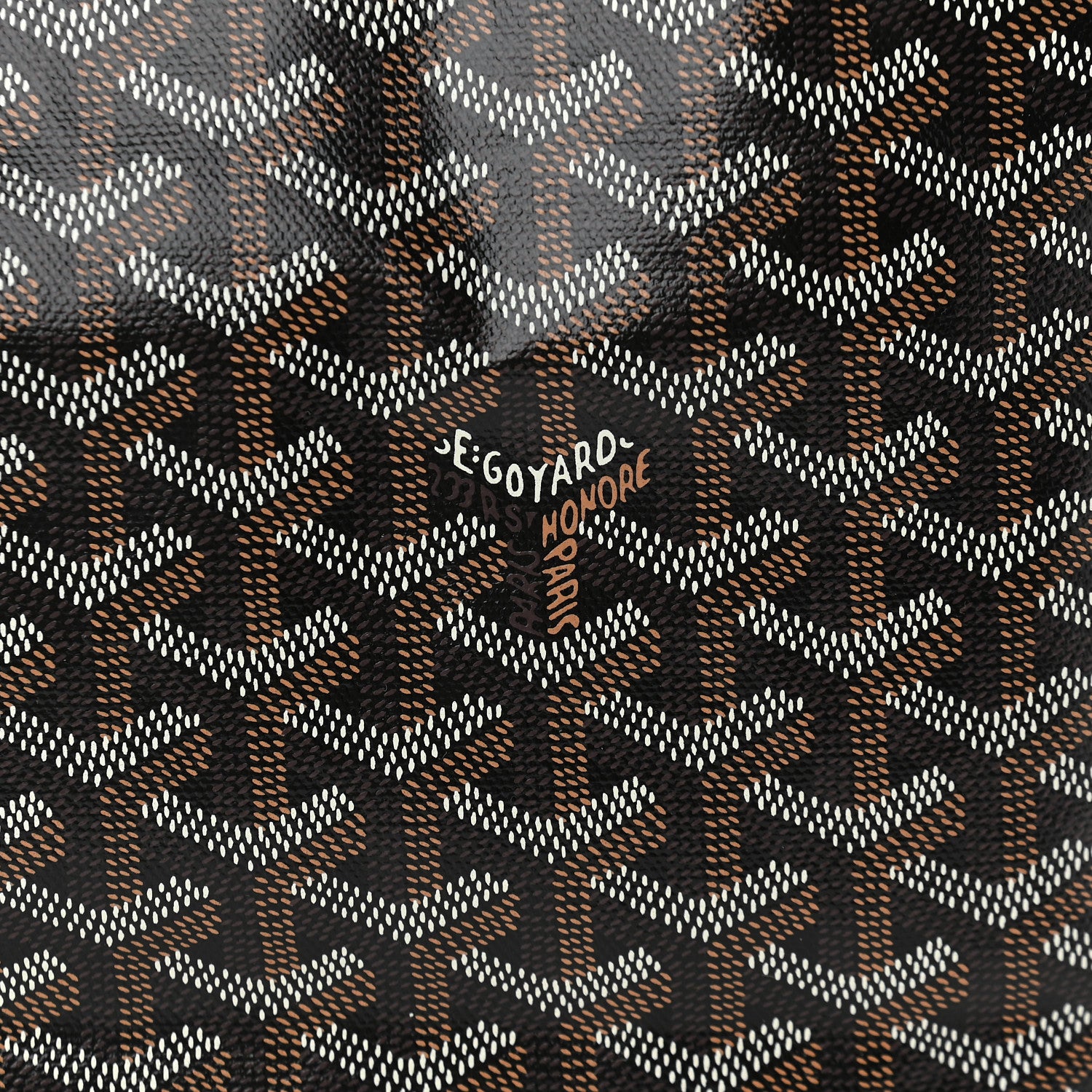 Goyard Goyardine Saint Louis PM Black Gold 9 of 9