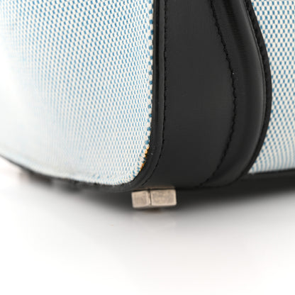Celine Textile Smooth Calfskin Micro Bi-Color Luggage Blue 12 of 15