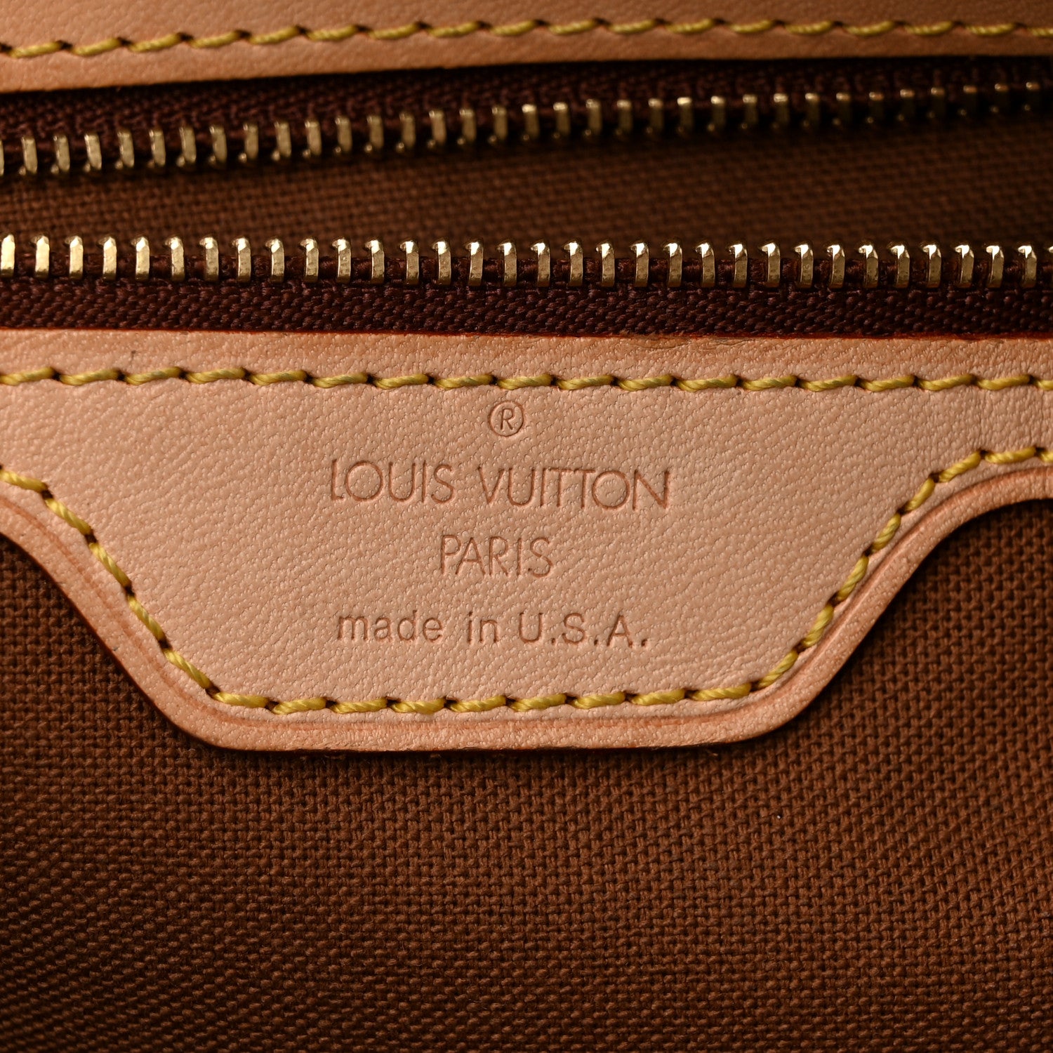 Louis Vuitton Monogram Cabas Piano 6 of 11