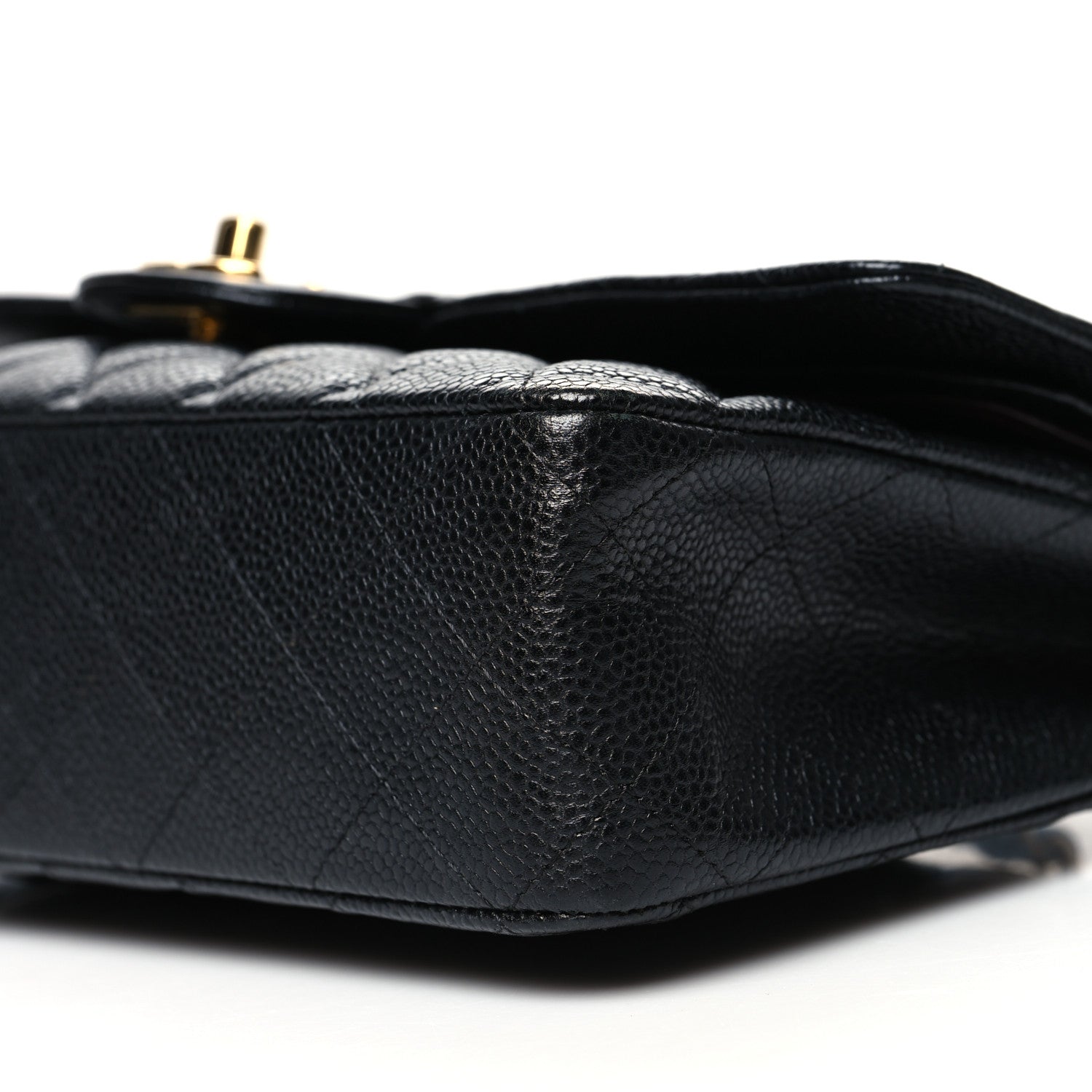 Chanel Caviar Quilted Medium Double Flap Black 11 of 11