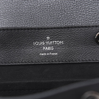 Louis Vuitton Calfskin Lockme Backpack Black 5 of 8