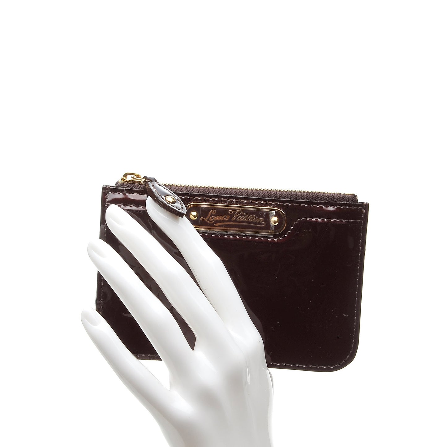 Vernis Key Pouch Amarante