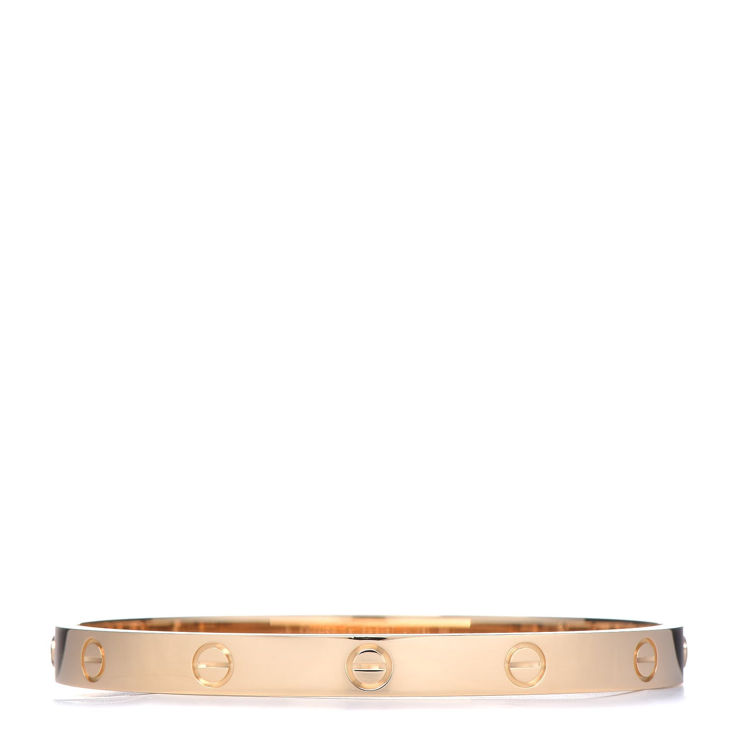 Cartier 18K Yellow Gold LOVE Bracelet 18 1 of 8