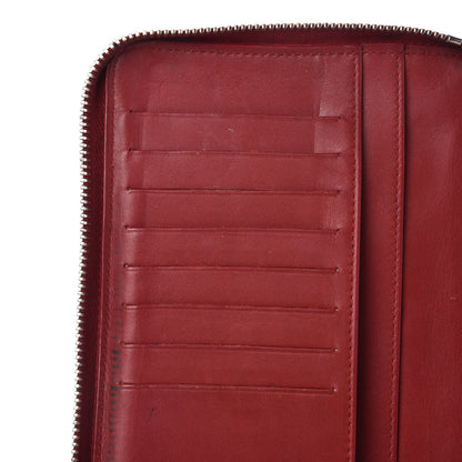 Chanel Caviar Quilted Large Zip Around Organizer Wallet Red 16 of 19