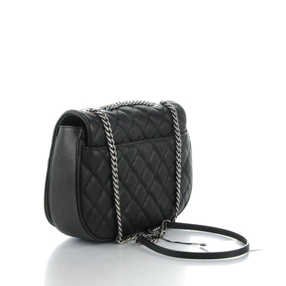 Chanel Caviar Casual Pocket Messenger Flap Black 3 of 8