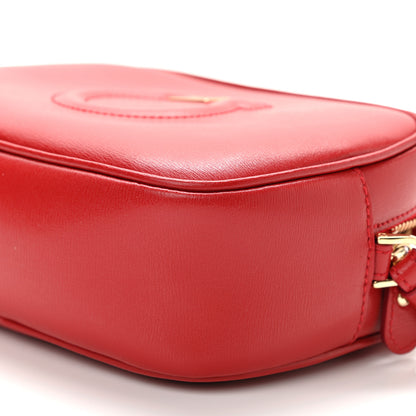 Salvatore Ferragamo Calfskin City Goncho Crossbody Camera Bag Red 6 of 10