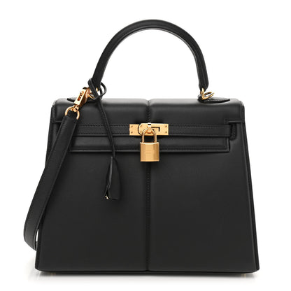 Hermes Swift Kelly Padded Sellier 25 Black 1 of 13