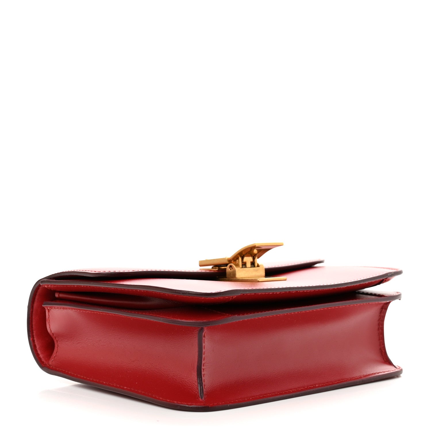 Celine Box Calfskin Teen Classic Box Flap Bag Red 4 of 13
