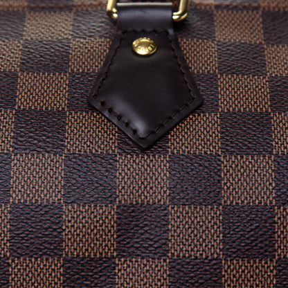 Louis Vuitton Damier Ebene Speedy Bandouliere 25 14 of 19
