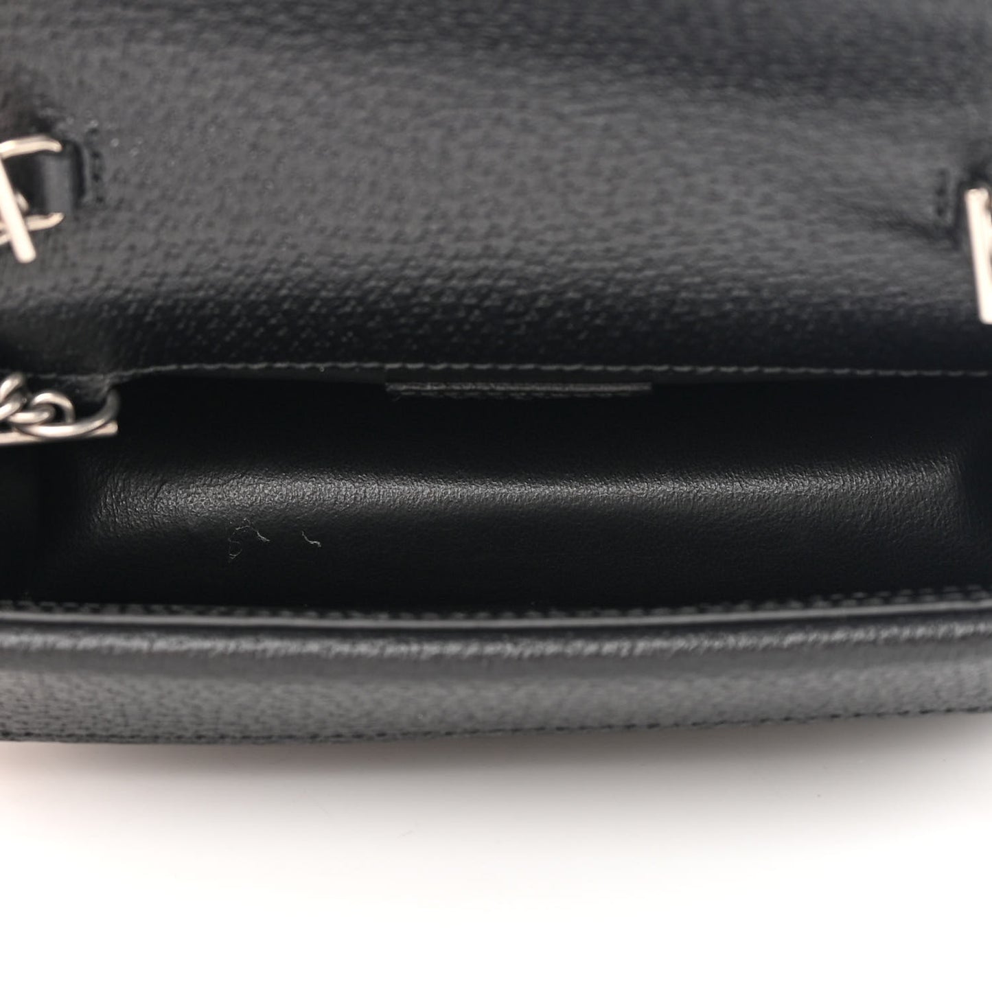 Jacquard Black Denim GG Monogram Super Mini Dionysus Shoulder Bag Black Ivory