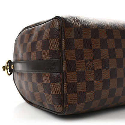 Louis Vuitton Damier Ebene Speedy Bandouliere 25 9 of 14