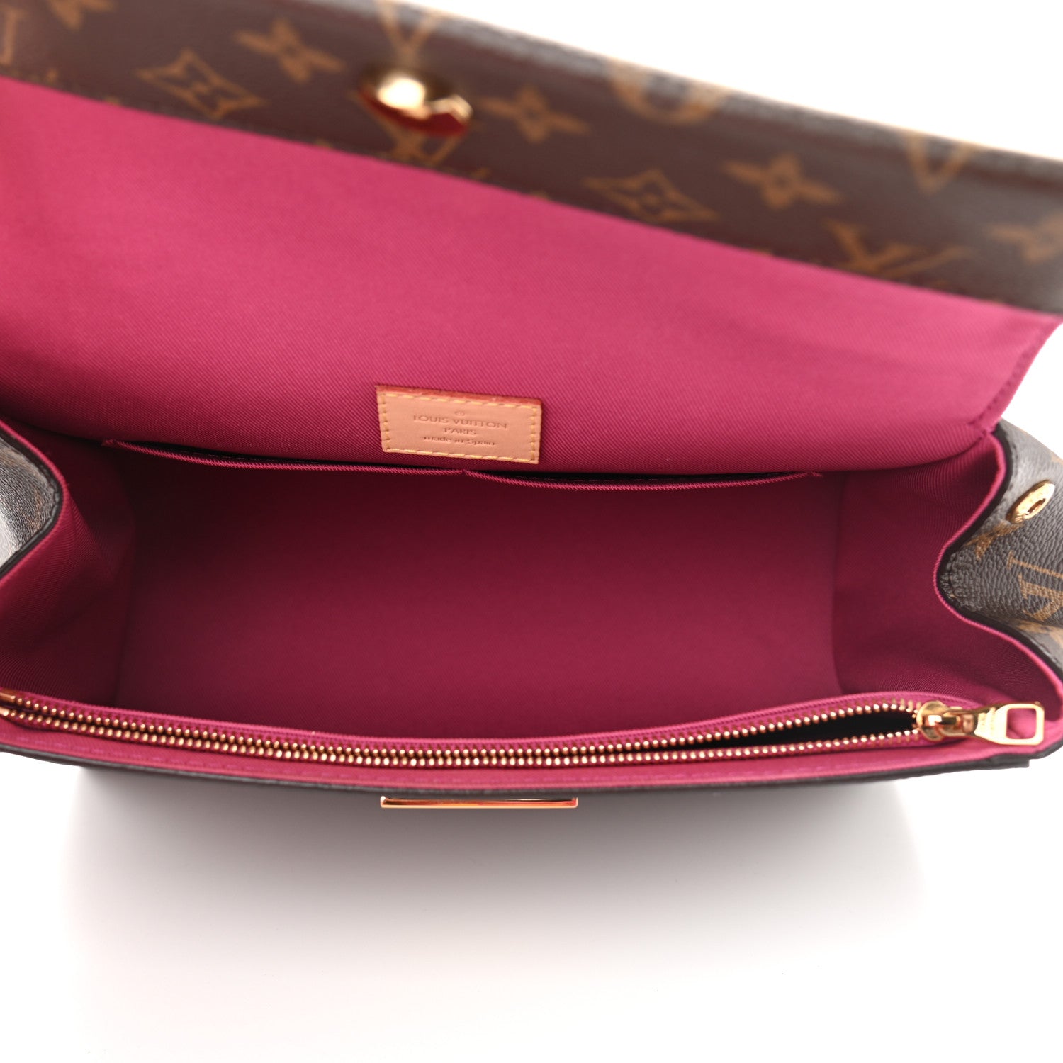 Louis Vuitton Monogram Cluny BB Bordeaux Fuchsia 5 of 10