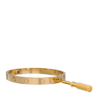 Cartier 18K Yellow Gold LOVE Bracelet 17 4 of 5